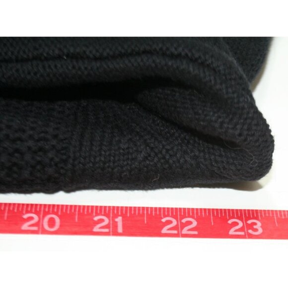 Carbon2Cobalt Mens Serendipity Large Black V‑Neck Cashmere Blend Sweater Capsule - Picture 4 of 5